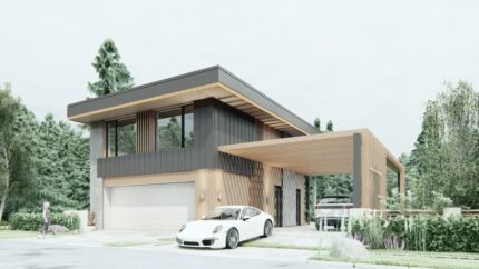 Проект гараж «Metamorphosis garage»