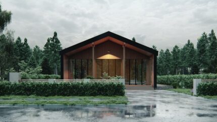 Проект каркасной бани